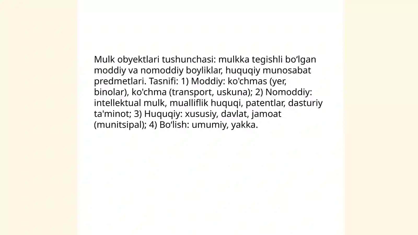 Mulk obyektlari va subyektlari 3