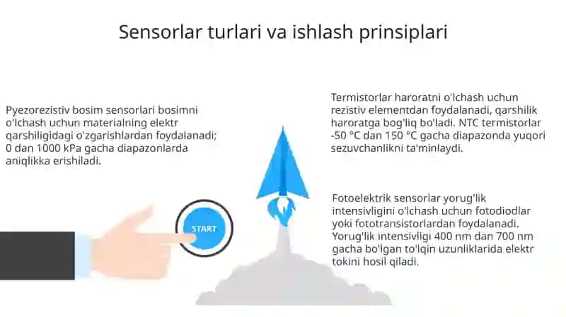 Sensorlar turlari va ishlash prinsiplari 3