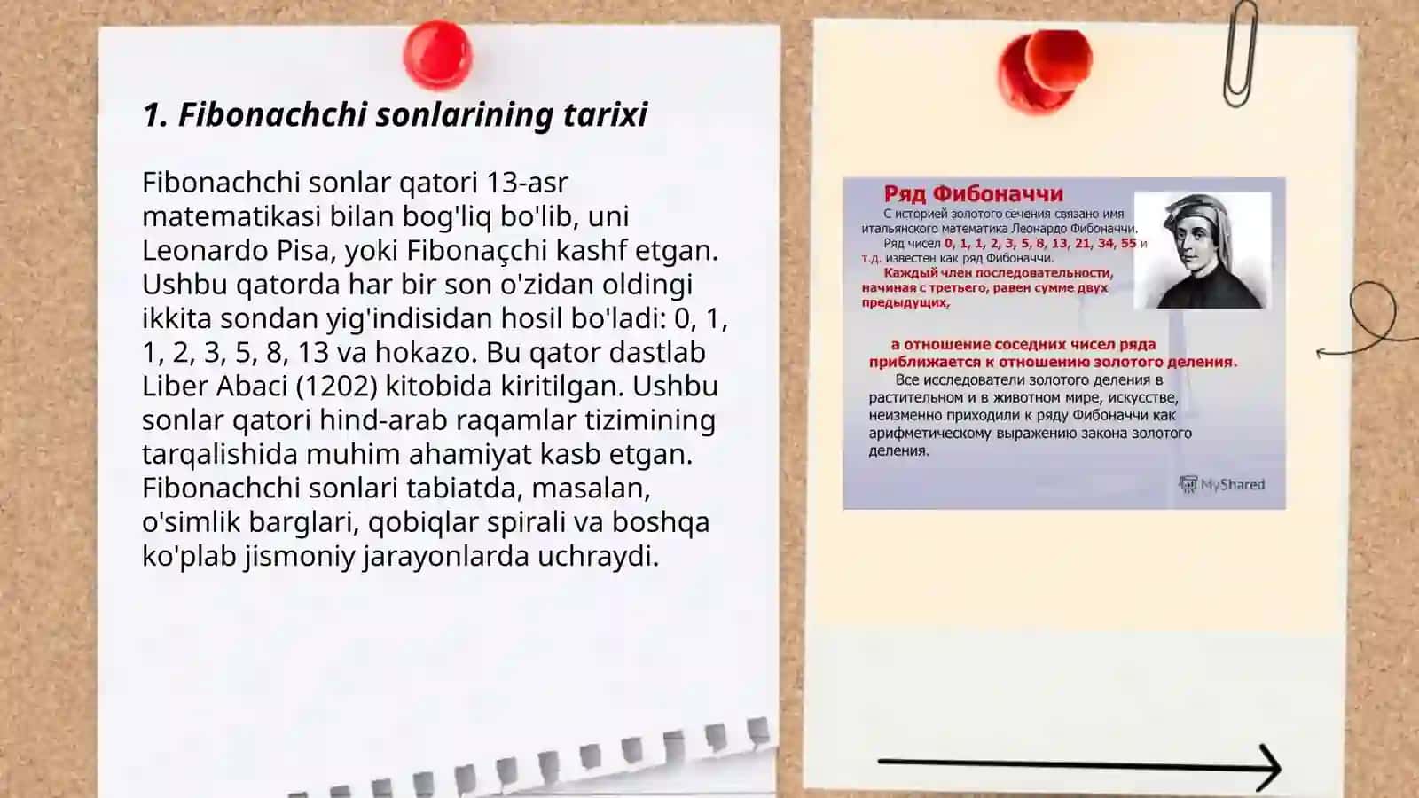 Fibonachchi sonlari 3