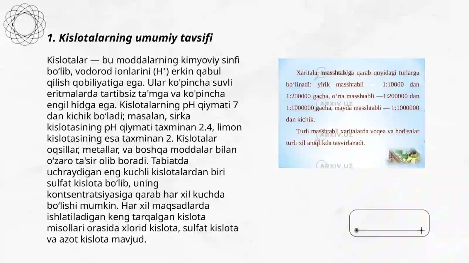 Kislotaning turlari,nomenklaturasi va strukturalarini ifodalash 3