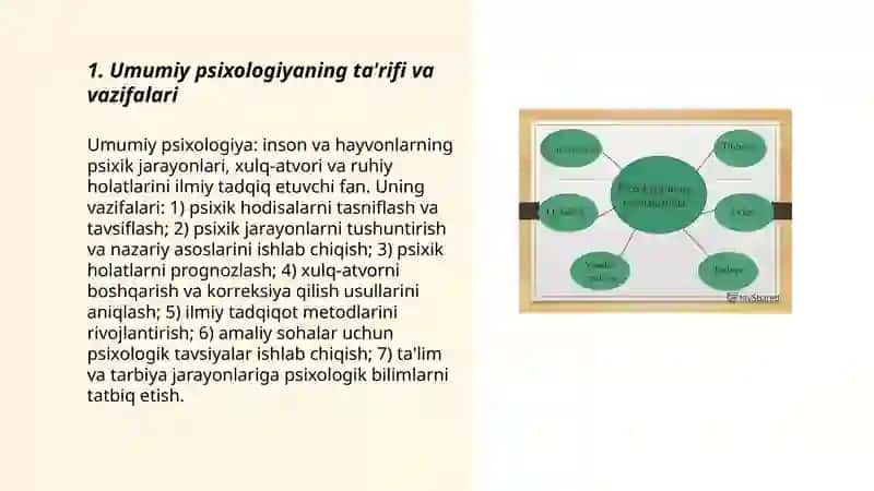 Umumiy psixologiya faniga kirish 3