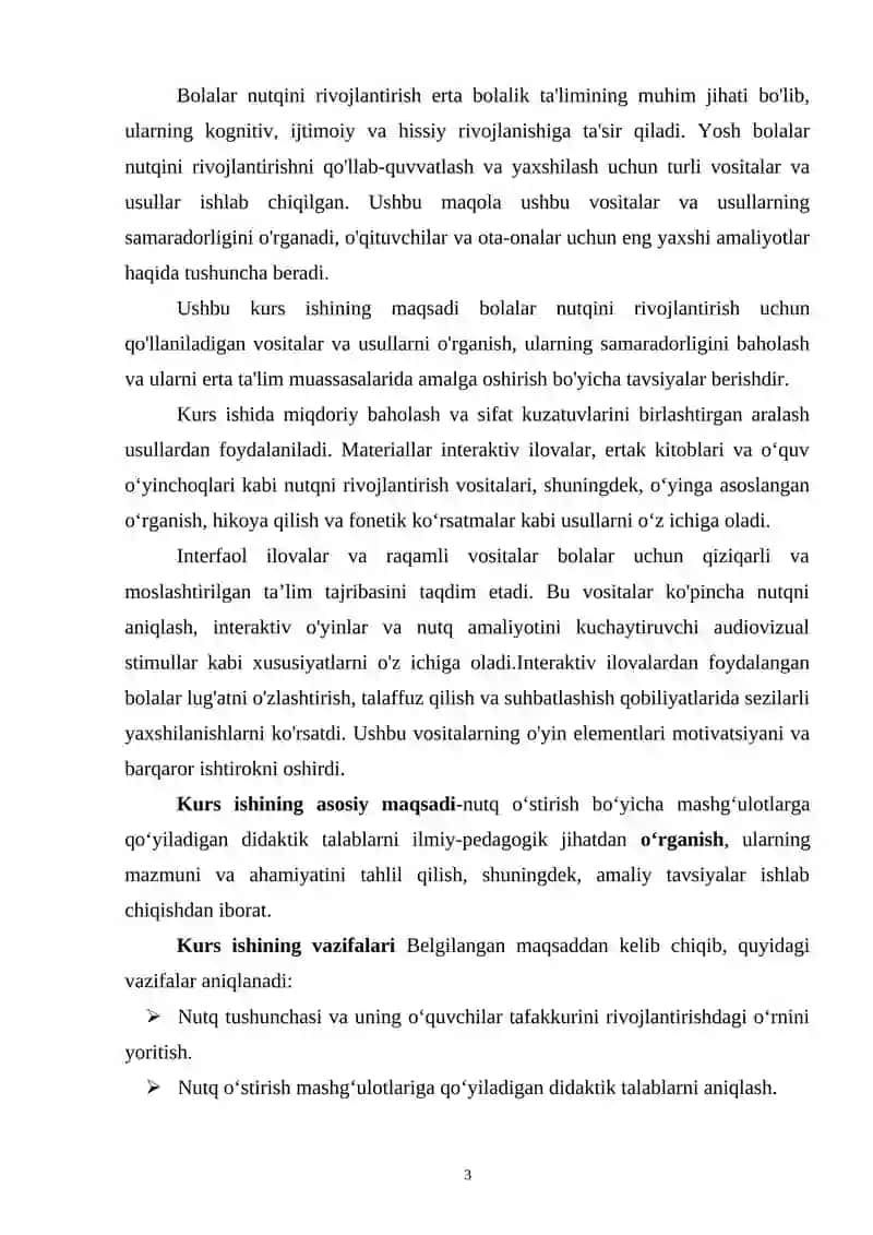 Nutq O'stirish Bo'yicha Mashg'ulotlarga Qo‘yiladigan Didaktik Talablar 3