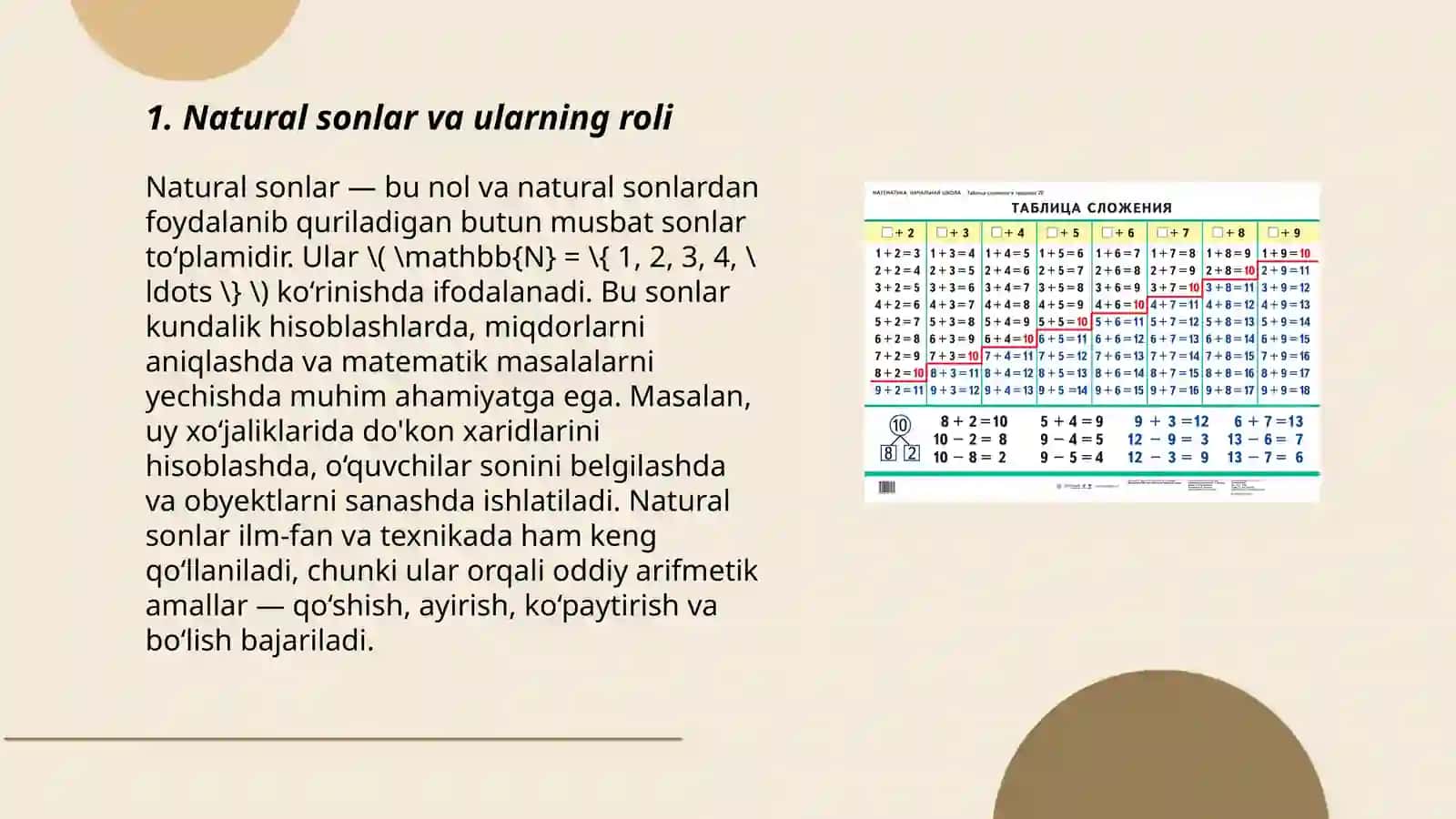Matematika toʻgaraklarni oʻtkazish metodikasi.(1- sinf misolida) 3