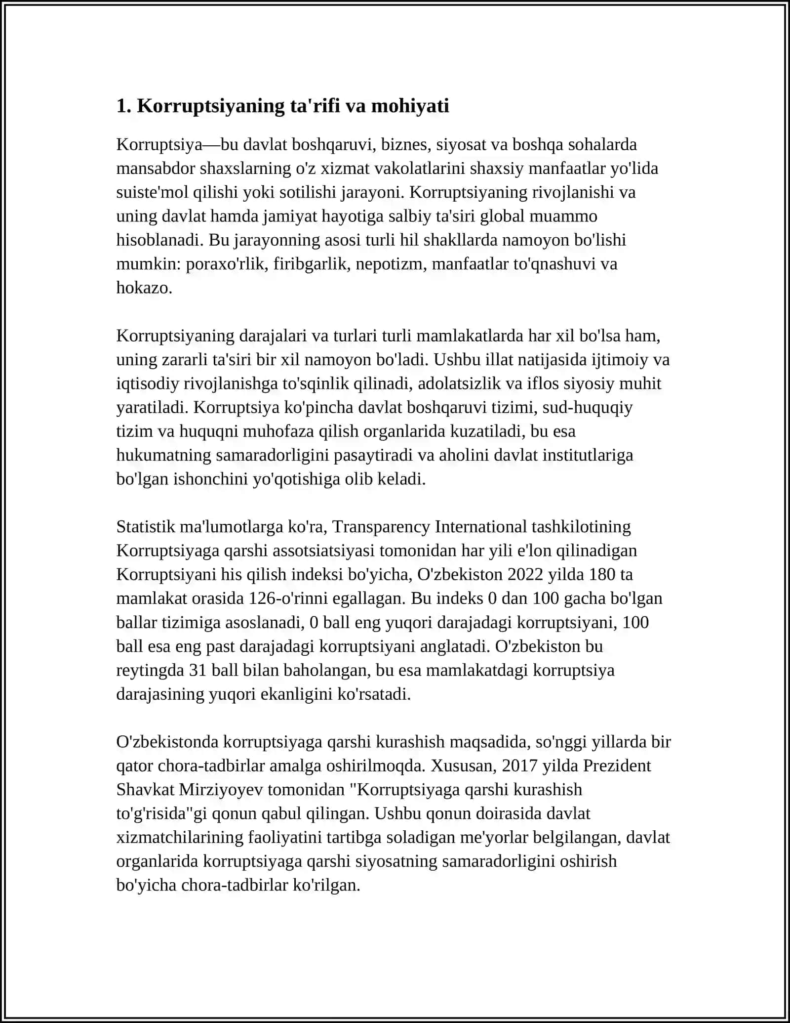 KORRUPSIYANING MOHIYATI VA UNING OQIBATLARI 3