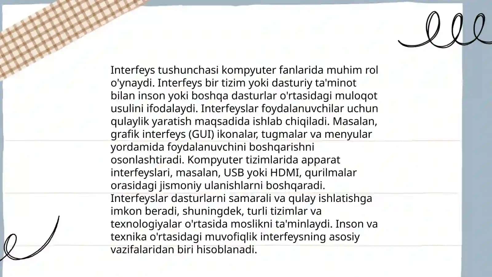 Intefeys tushunchasi va uning turlari 3