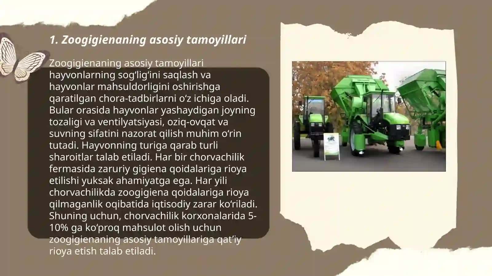 Qishloq xo'jalik xayvonlarni zoogigienasi 3