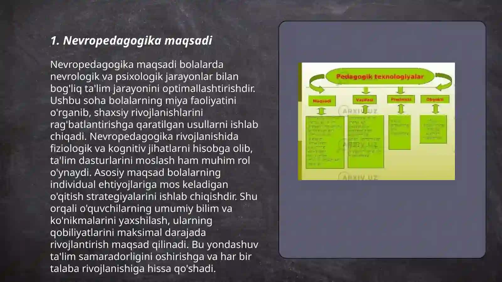 Nevropedagogika maqsadi va vazifalari 3