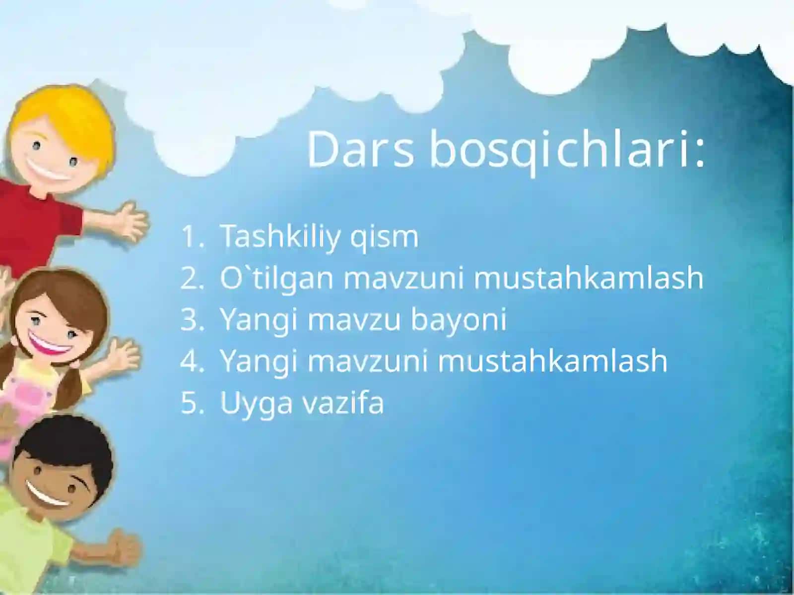 4-sinf Matematika 'Yil davomida o'tilgan mavzularni mustahkamlash' taqdimot 3