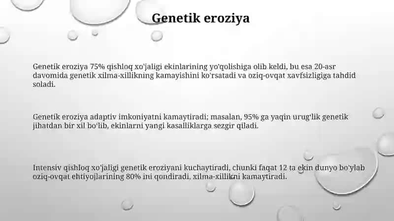 Navlarning yomonlashish sabablari 3