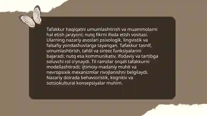Tafakkur va nutq 3
