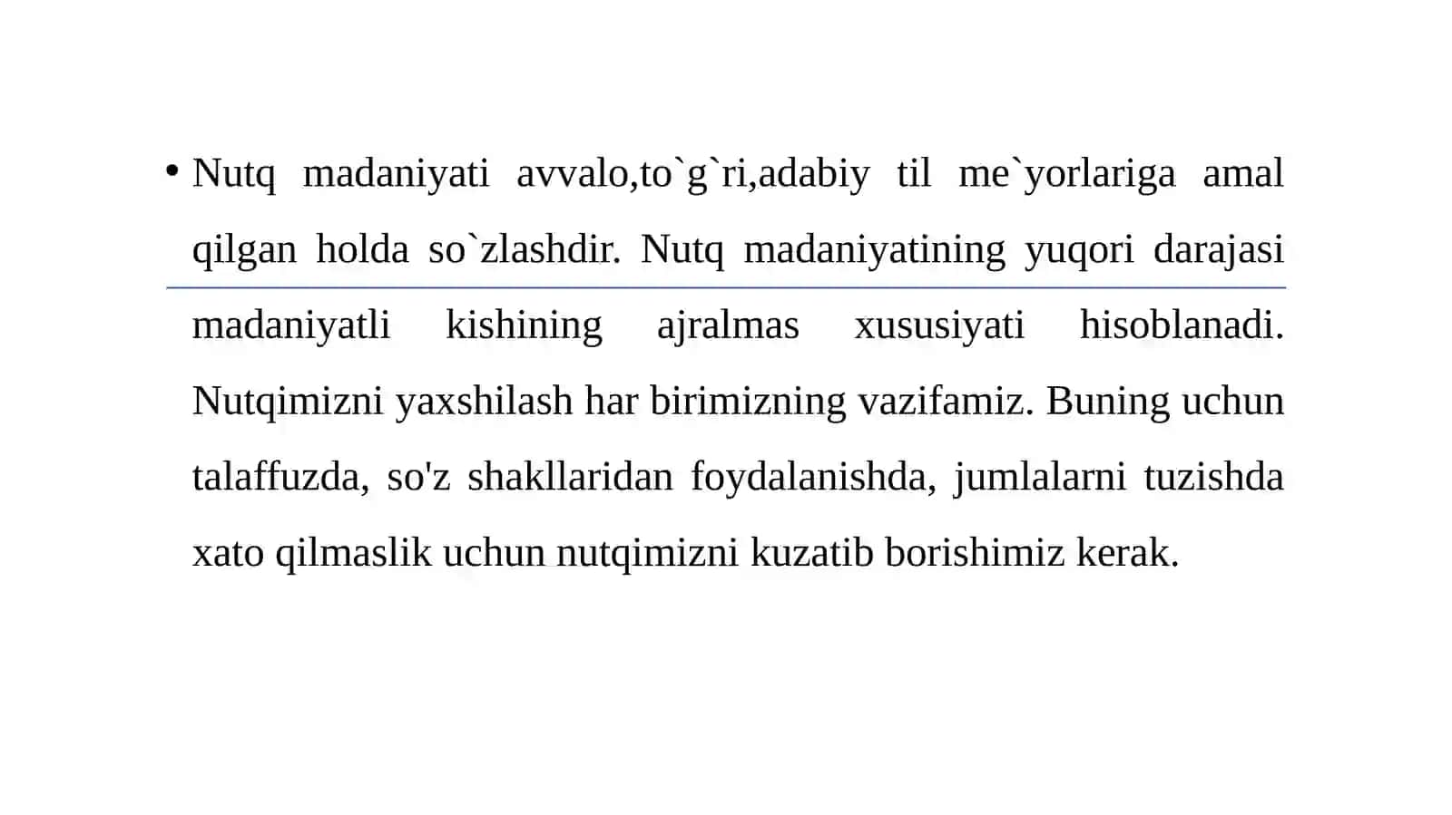 Notiqlik madaniyati 3