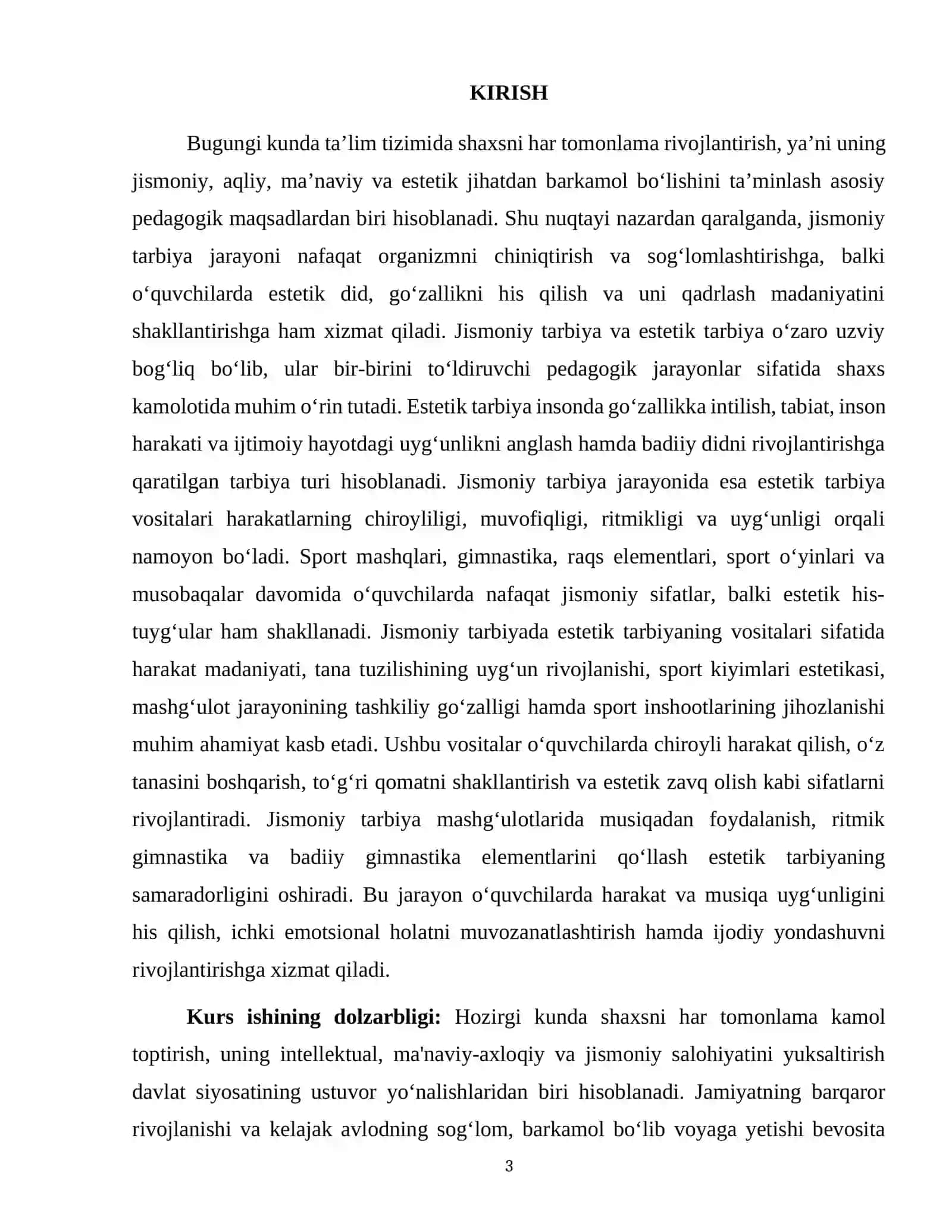 Jismoniy tarbiyada estetik tarbiyaning vositalari 3