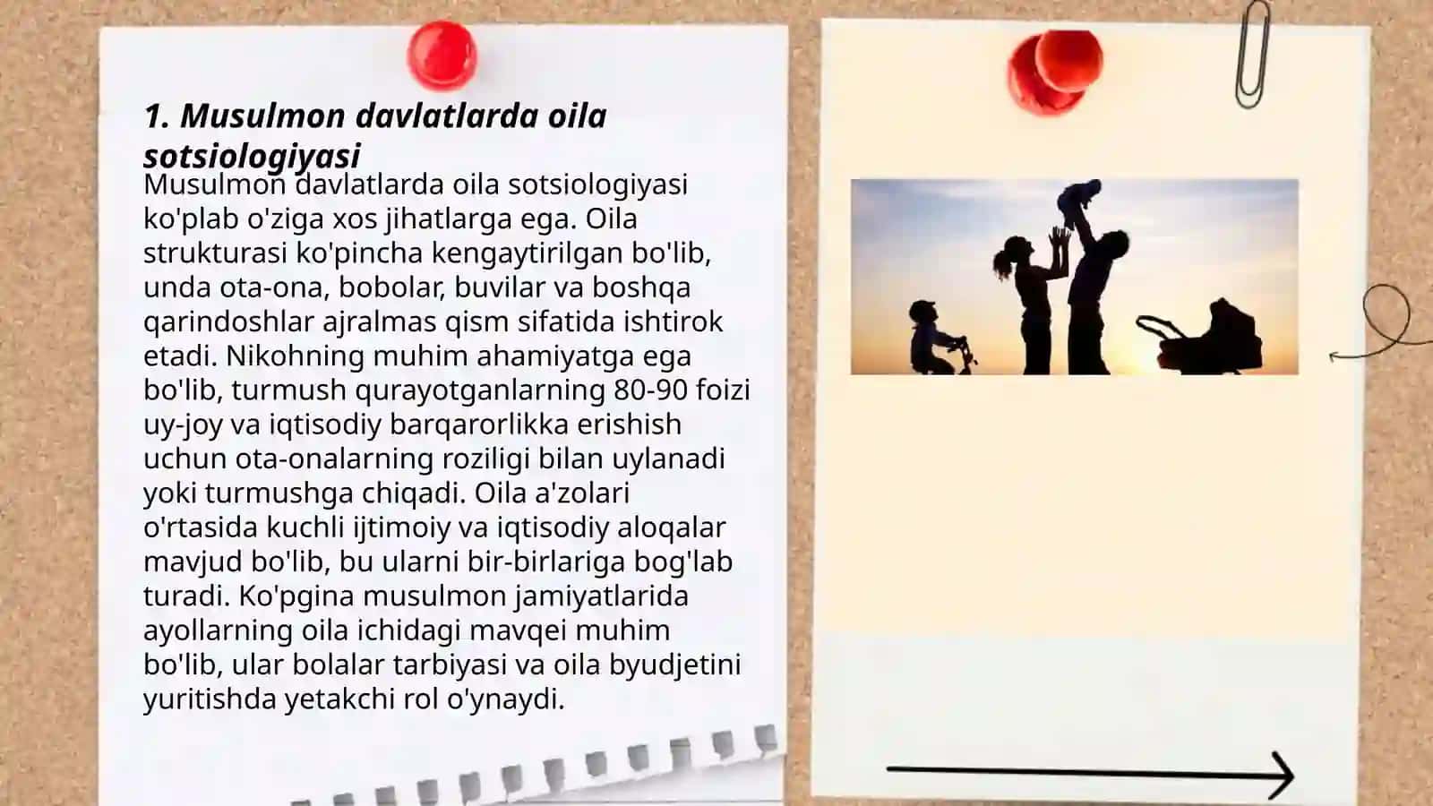 Musulmon davlatlar psixologlarining oila haqidagi tushunchalari 3