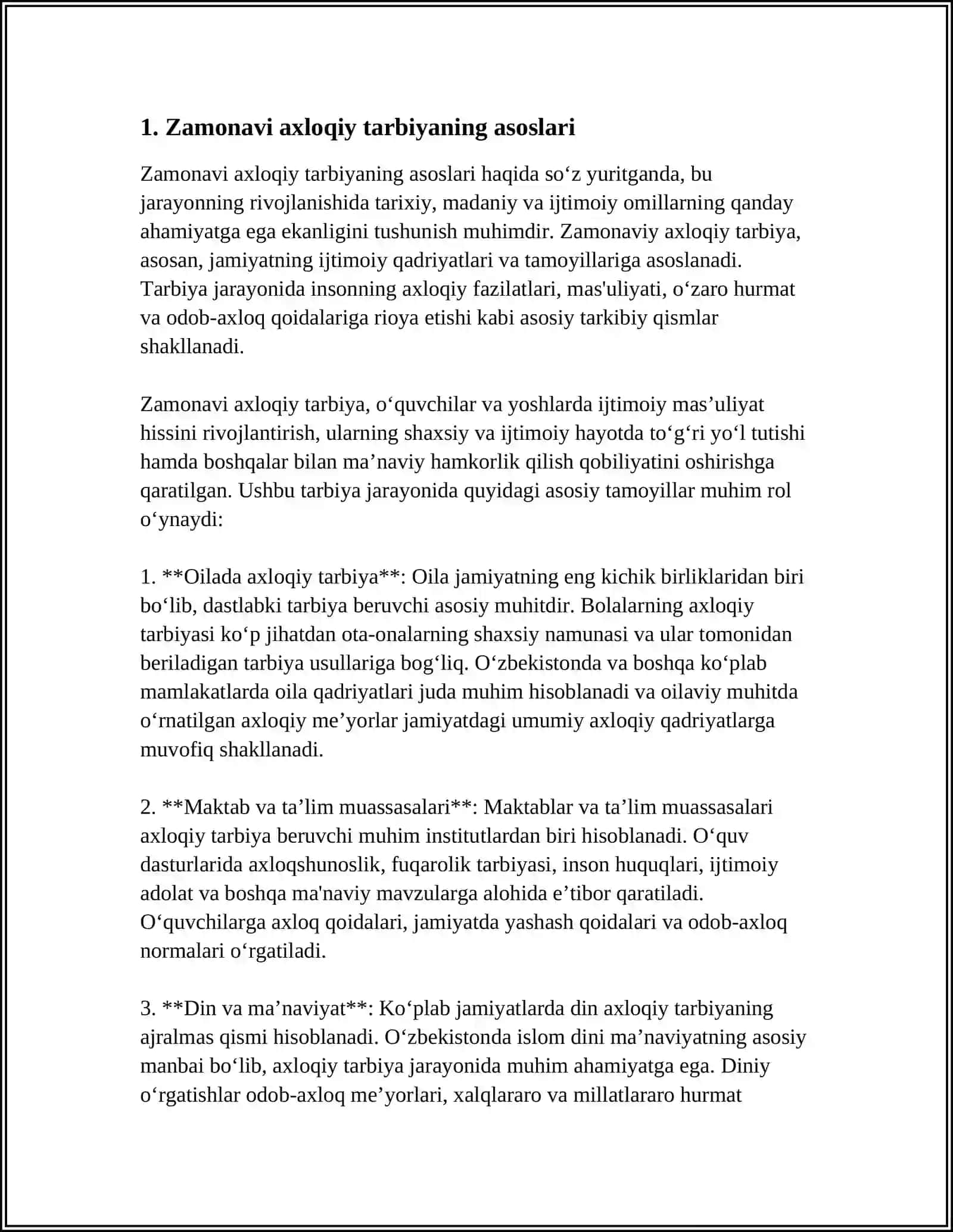 ZAMONAVIY AXLOQIY TARBIYADA KOSMOPOLITIZMGA MOYILLIK 3