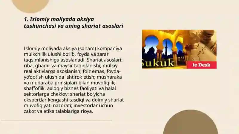 Islomda aksiya ba sukuk tushunchalari 3