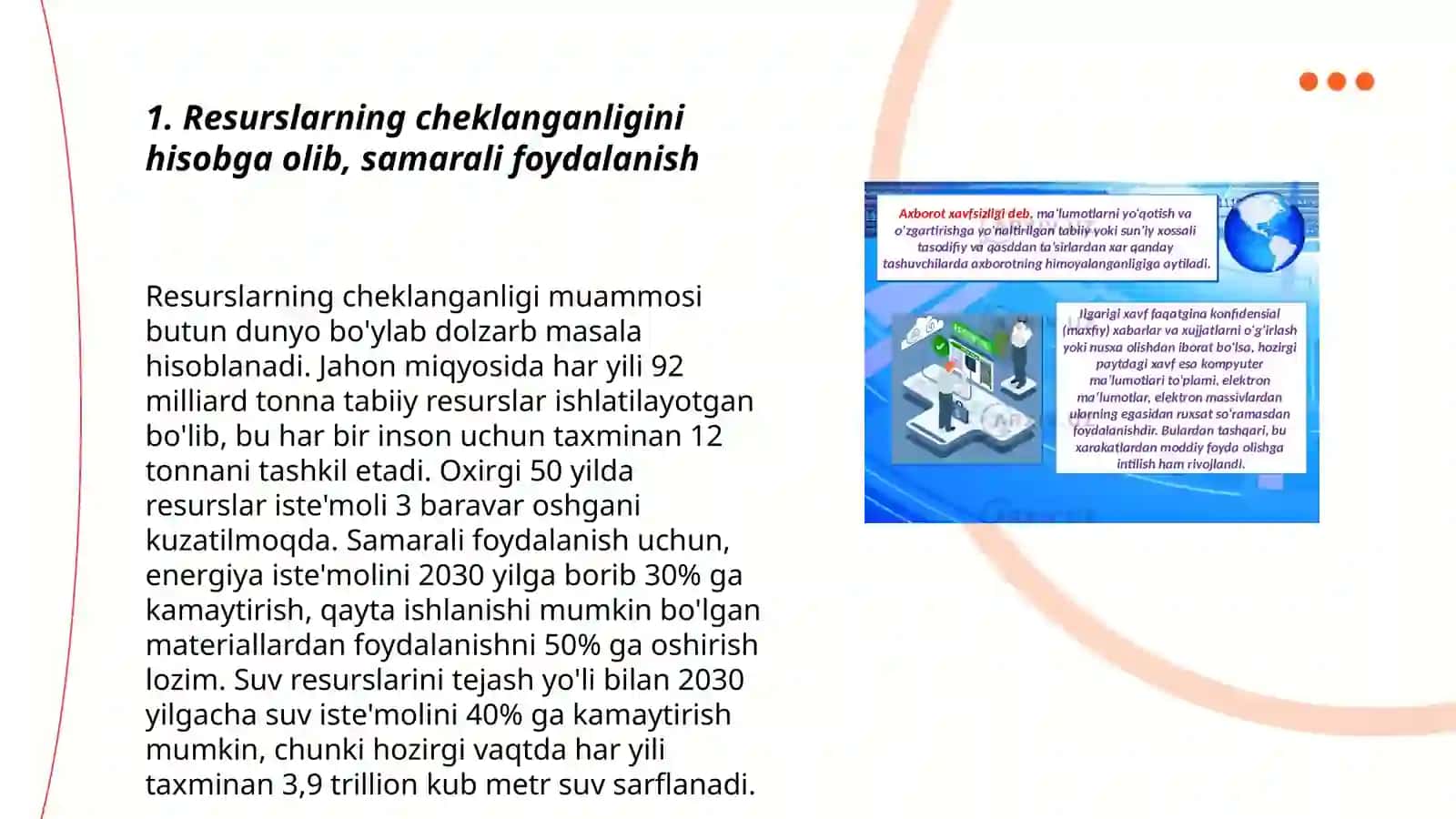Tabiatdan foydalanish va uning makroiqtisodiy oqibatlari 3