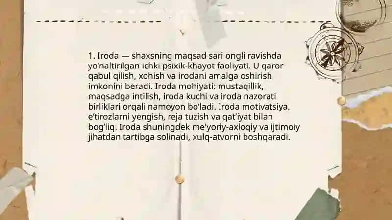 Iroda va uning jarayonlari 3