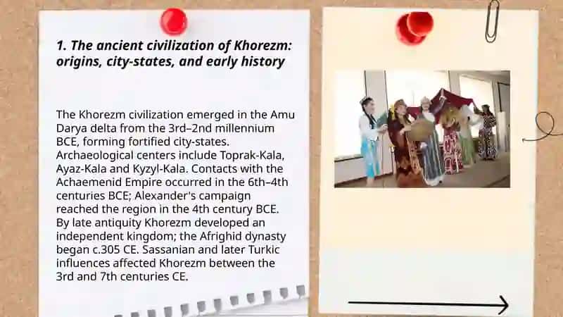 History of Khorezm and changes today 3