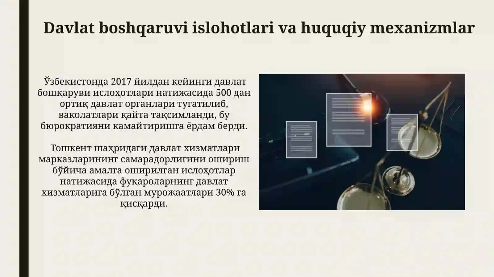 Davlat va huquqning rivojlanish istiqbollarivayoʻllari 3