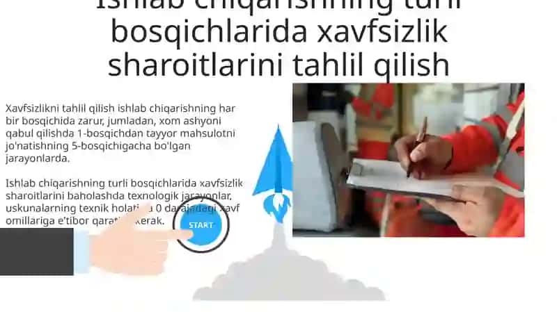 Xavfsizlik shartlarini tahlil qilish 3