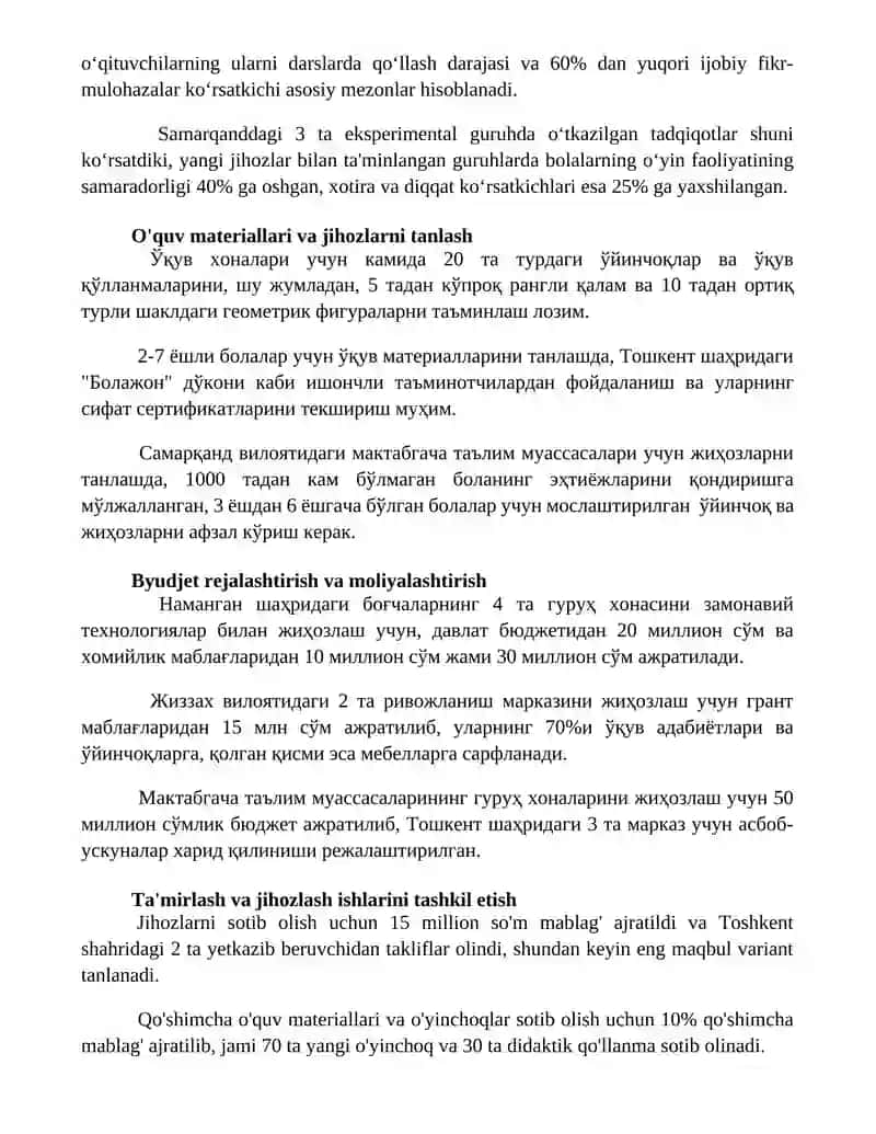 Maktabgacha ta'lim tashkilotlarida guruh xonalarida rivojlantiruvchi markazlarni jixozlash tartibi 3