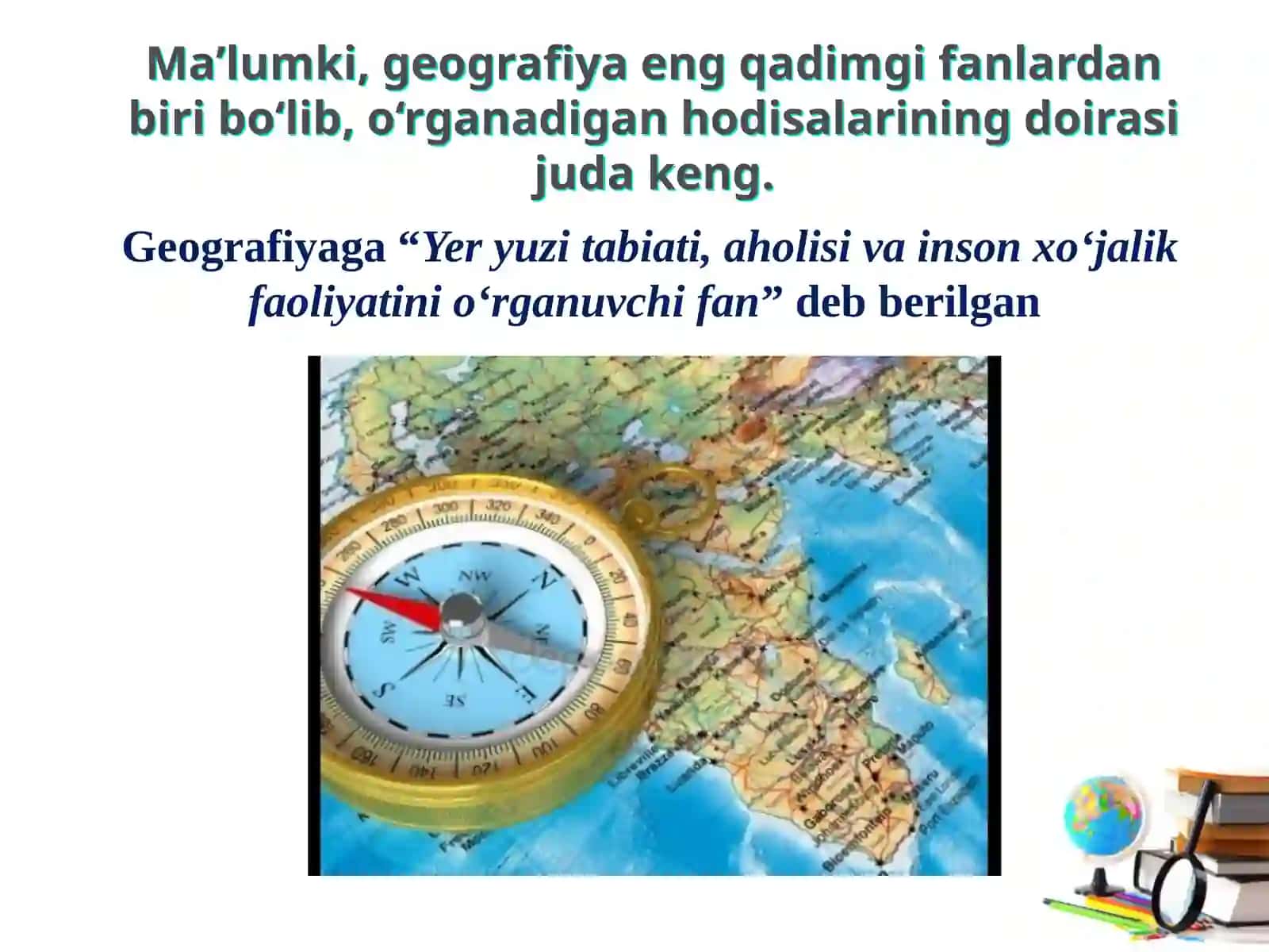 Geografiya fanlari tizimi haqida tushuncha 3