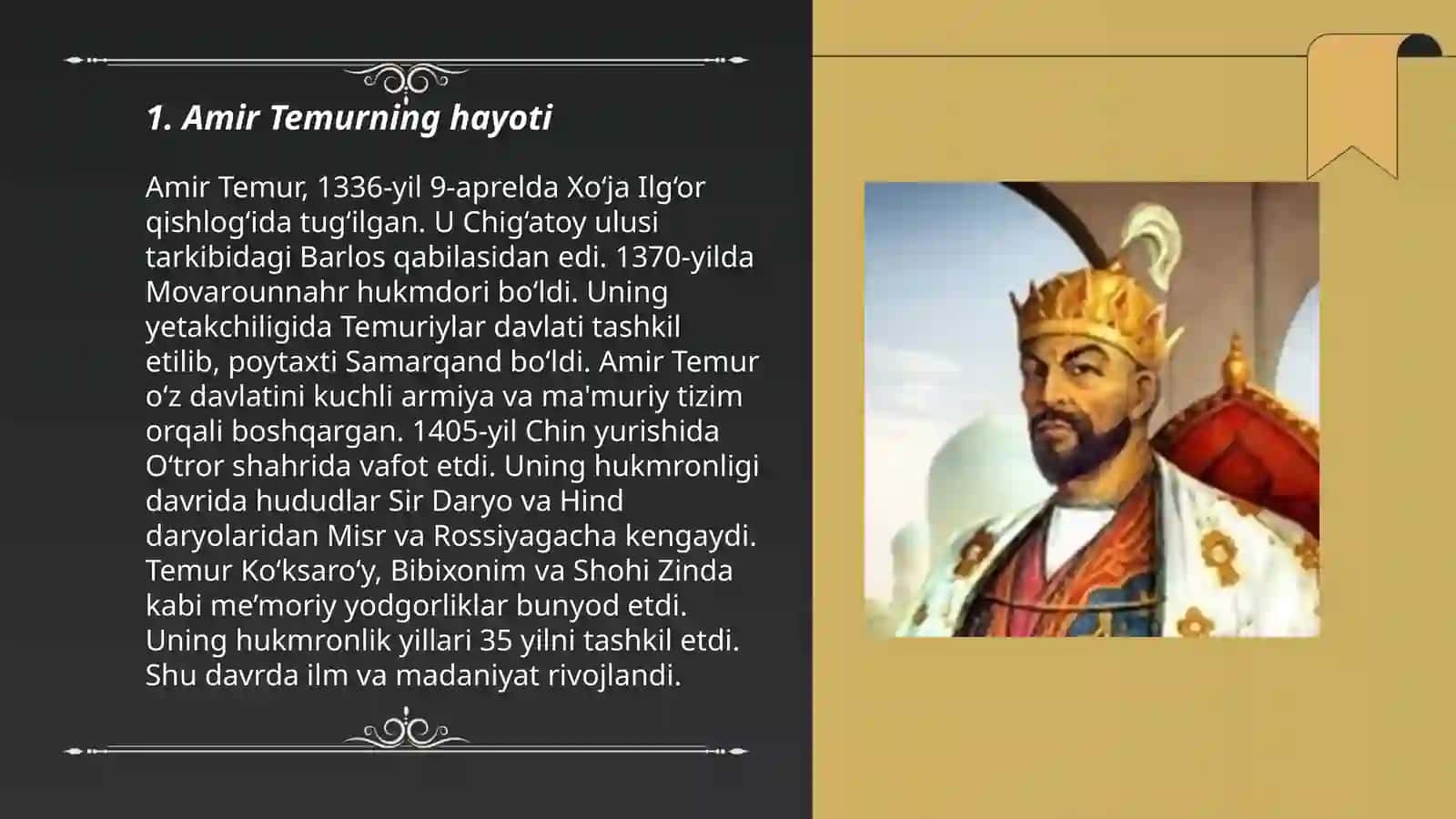 Amir Temur buyuk davlat arbobi 3