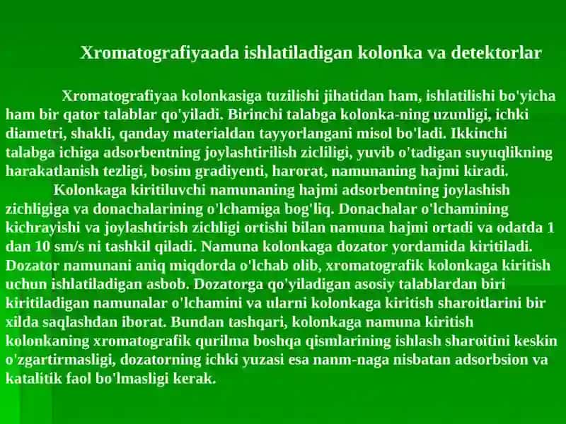 Gaz-suyuq xromatografiyasi 3