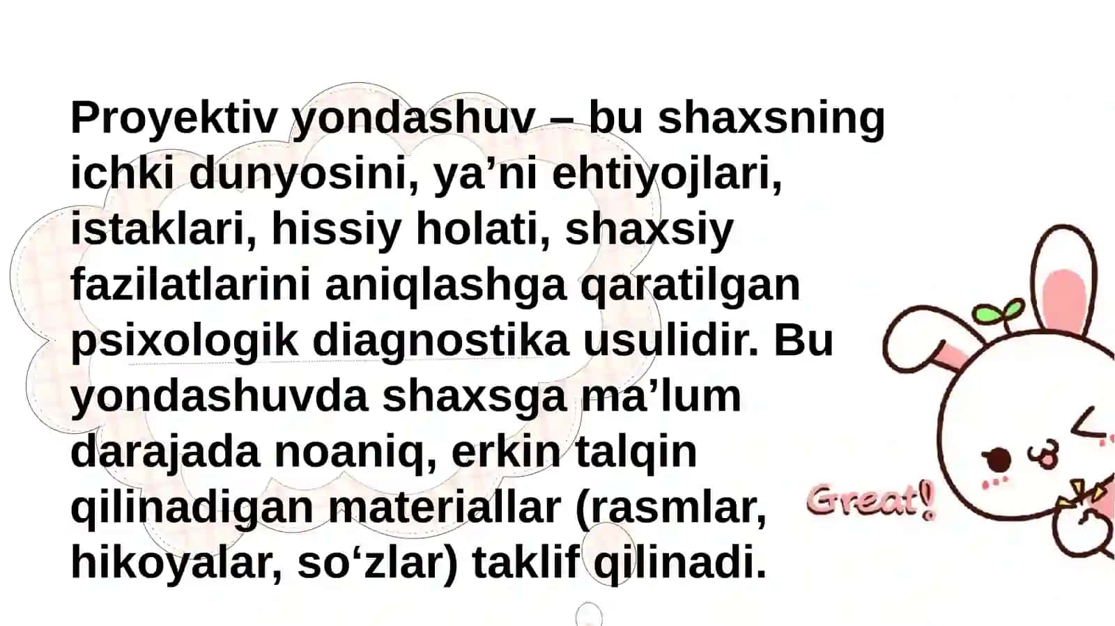 Shaxs diagnostikasi proyektiv yondashuvning nazariy asoslari 3