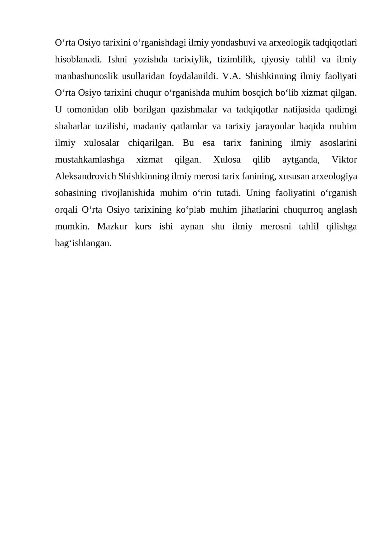 V.A. SHISHKINNING HAYOTI VA ILMIY FAOLIYATI 3