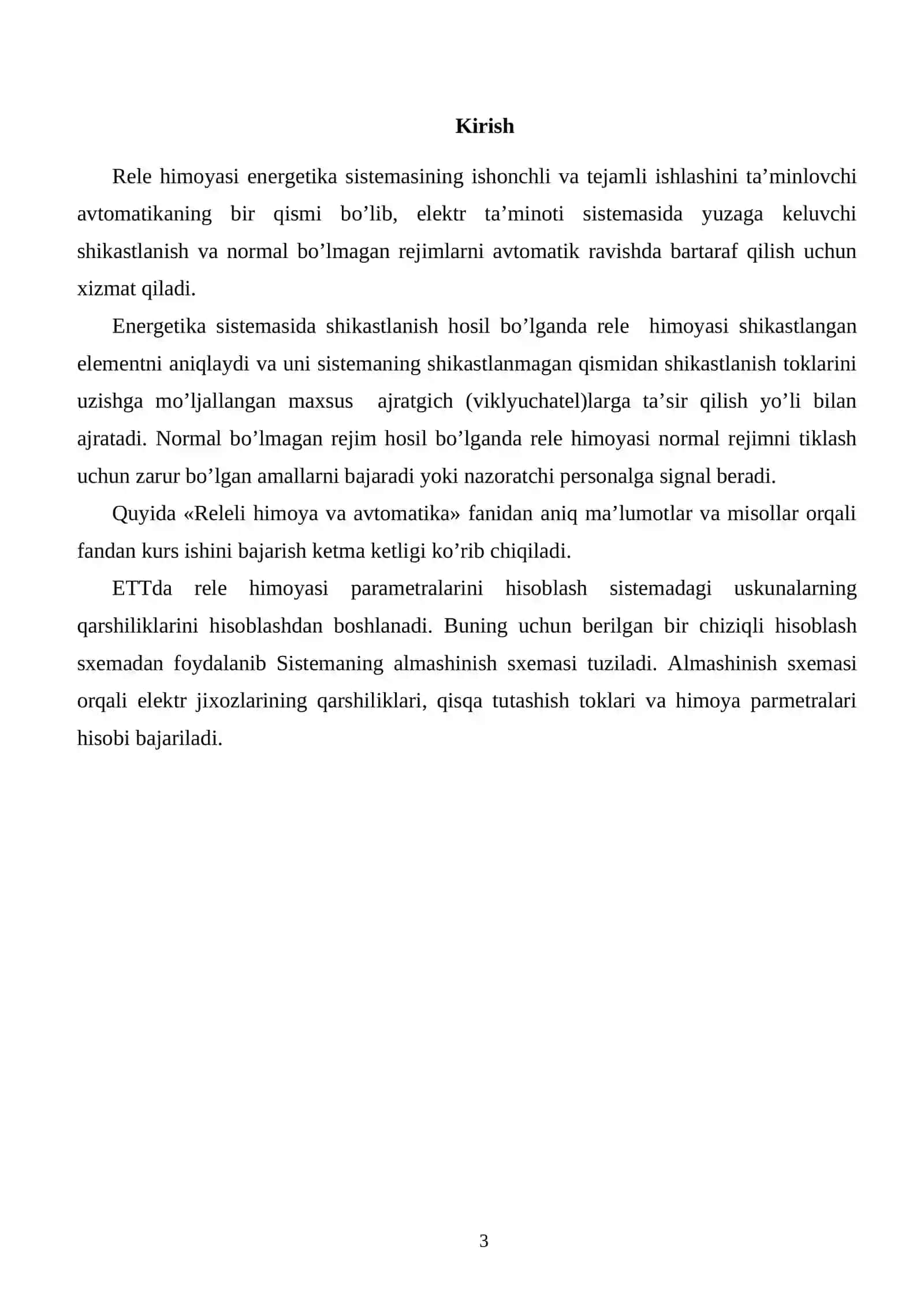 Rele himoyasi va avtomatika 3