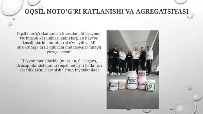 Hayvonlar organizmida oqsil almashinuvining buzulishi 3