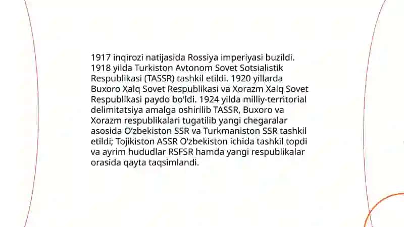 1917-1924 yillarda Turkustonning tarixiy geografiyasi 3