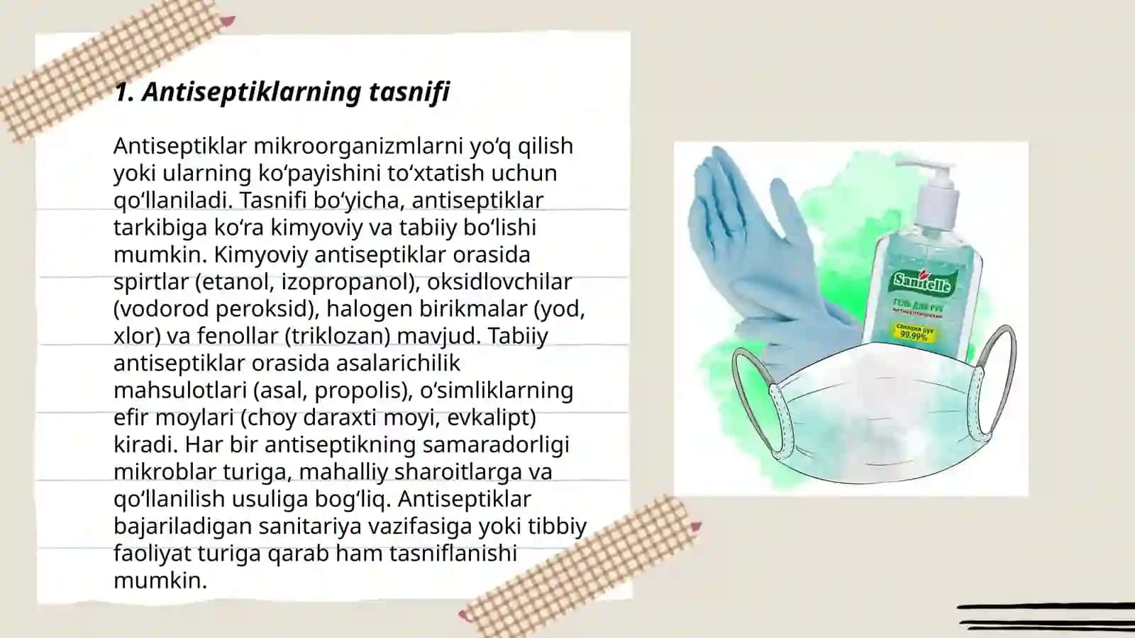 Antiseptik va dizenfeksiyalovchi moddalar 3