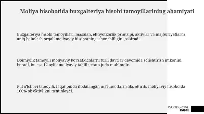 Buxgalteriya hisobi tamoyillarining ahamiyati 3