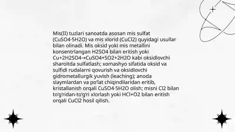 Sanoatda madanili tuzlar ishlab chiqarish 3