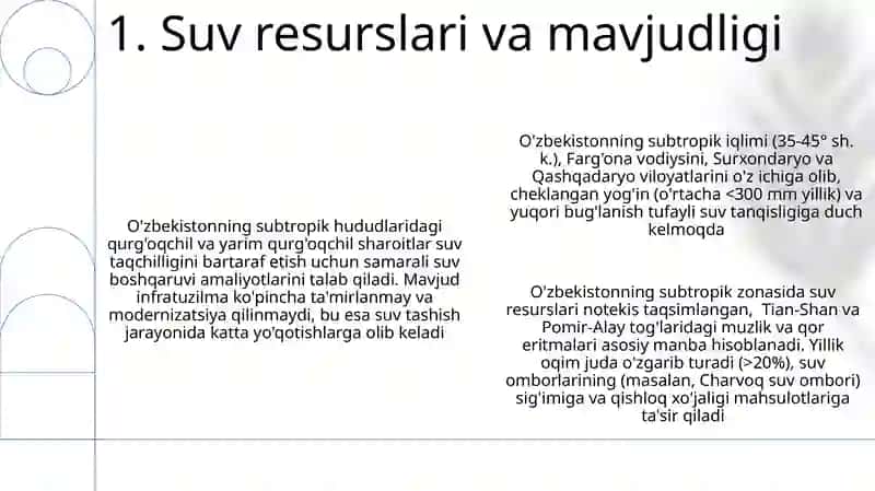 Oʻzbekistonda Subtropik iqlim mintaqasi 3