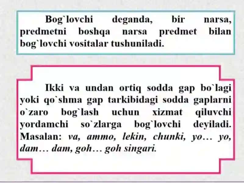 yordamchi so'zlar 3