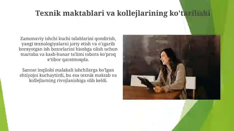Zamonaviy Kasb-hunar Ta'limi 3