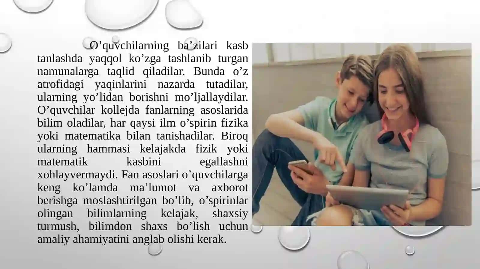 O’spirinlik davrida kasb tanlashga doir muammolar 3
