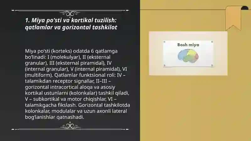 Miya yarim sharlari fiziologiyasi 3