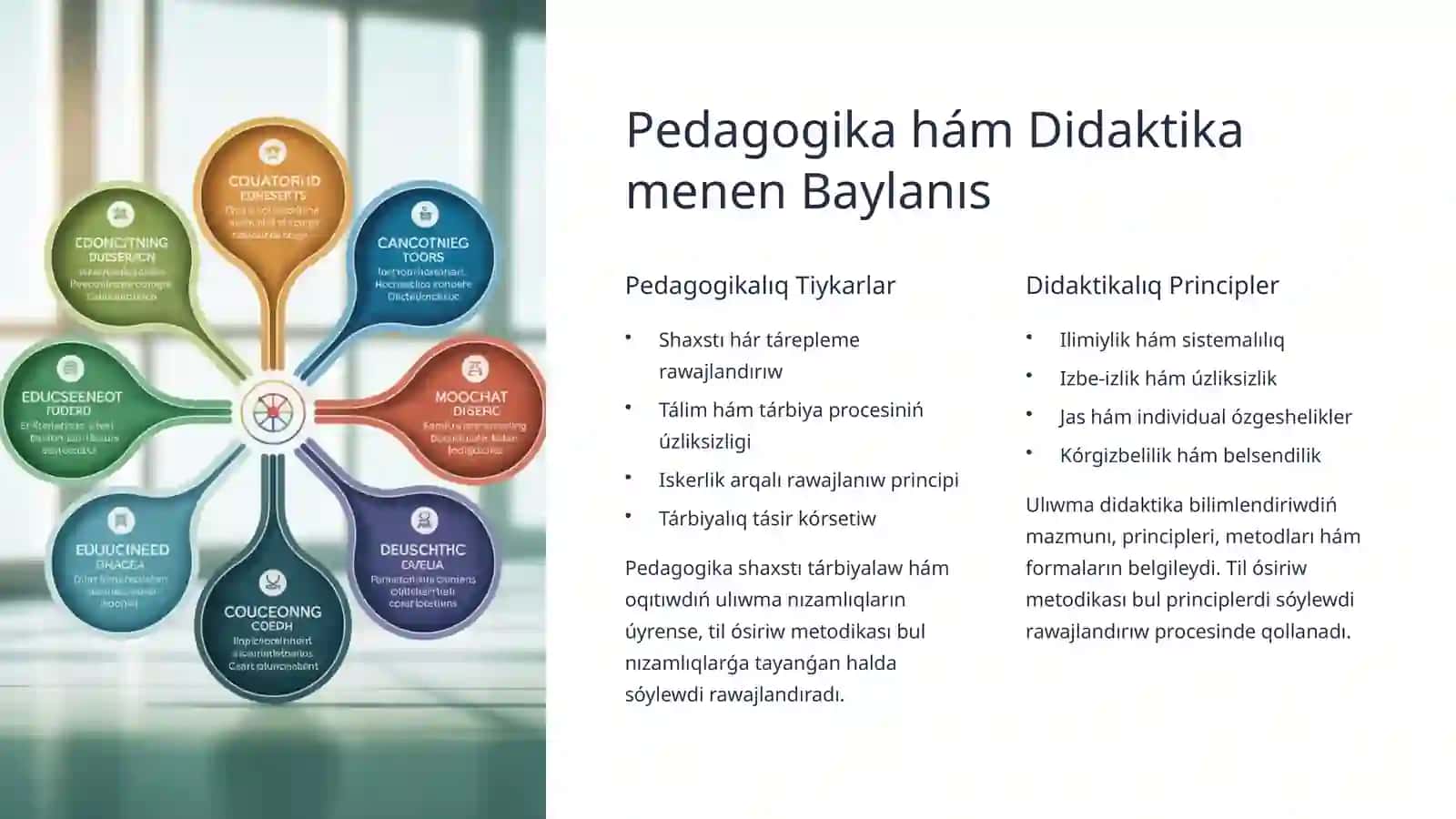 Til Rawajlandırıw Metodikası: Teoriya hám Ámeliyat 3