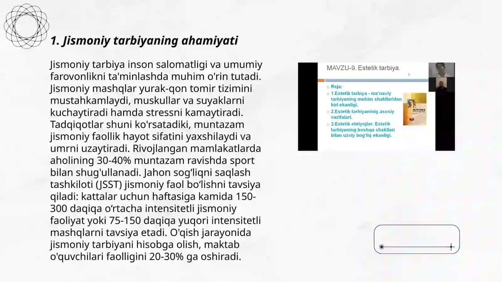 Jismoniy va estetik tarbiya 3