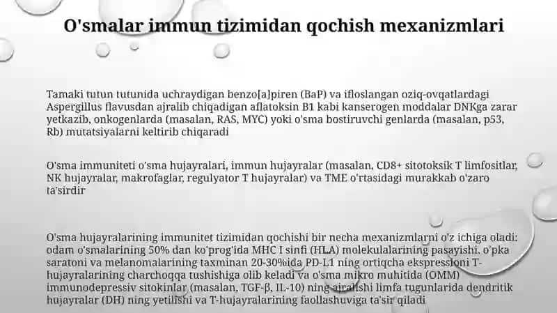 Kanserogen Moddalar: Turlari va Mexanizmlari 3