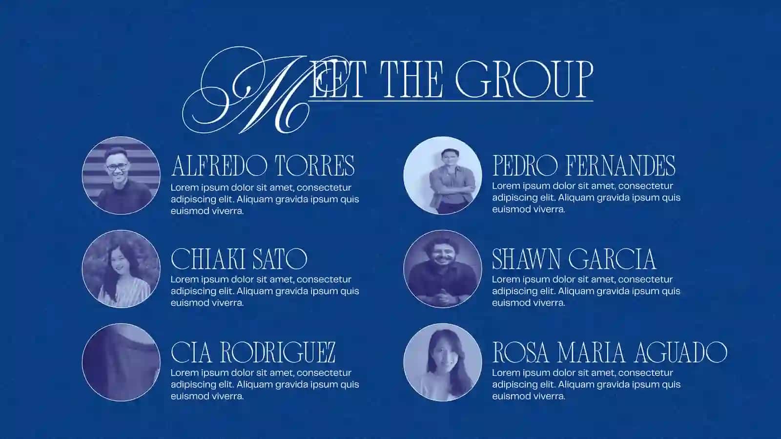 MEET THE GROUP 3