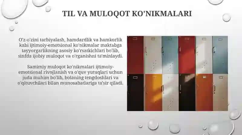 Til va muloqot ko'nikmalari 3