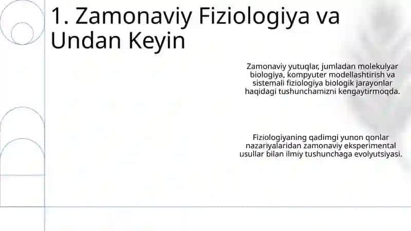 Fizialogiya panini qisqasha tariyxi ham rawajlanıwıni 3