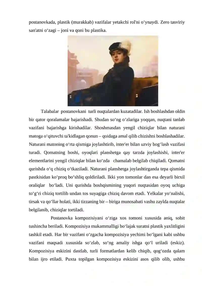 Inson portretini ishlash 3