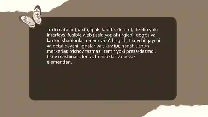 Applikatsiya usulida naqsh yasash 3