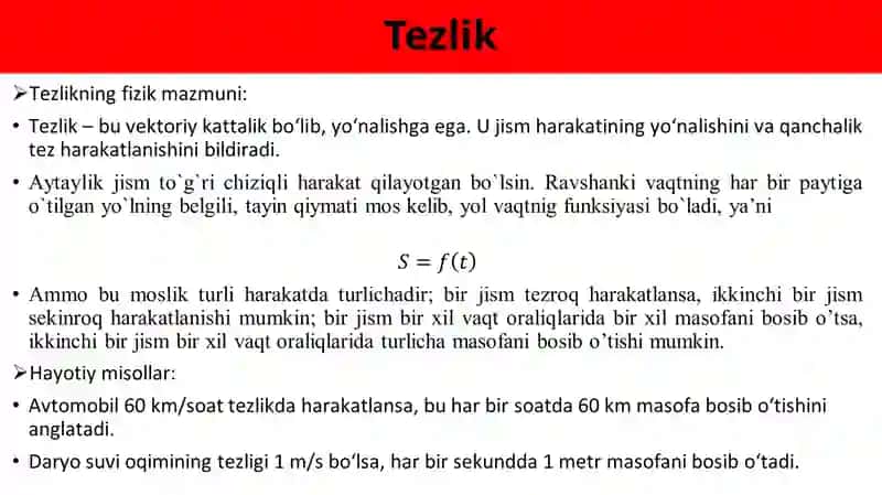 Hosilaning turli sohalardagi masalalarni yechishda tadbiqlari 3